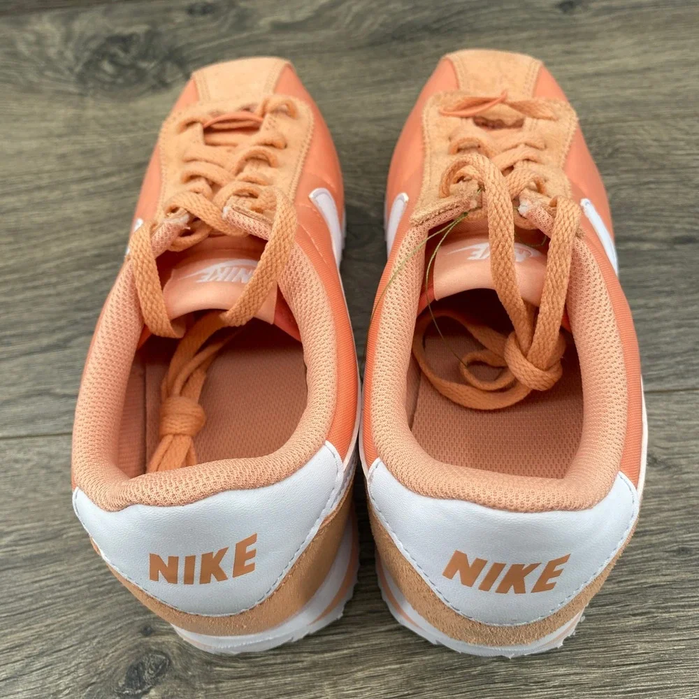 Nike Cortez Kids Sneakers Light White Peach‎ IF1615-800 Youth 6Y